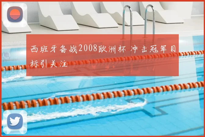 西班牙备战2008欧洲杯 冲击冠军目标引关注